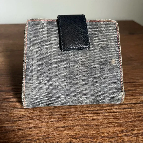 Christian Dior Monogram Compact Saddle Wallet